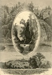 Vicinity of Ithaca 1874. Creator: John Douglas Woodward