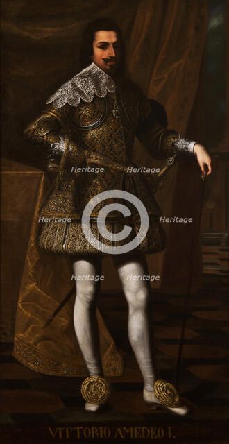 Victor Amadeus I (1587-1637), Duke of Savoy. Artist: Anonymous 