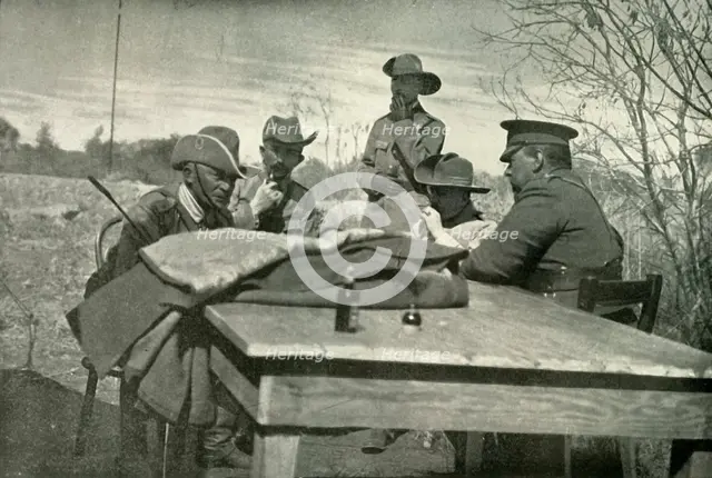 'Victor and Vanquished - The Conquest of German South-West Africa',  9 July 1915, (1919). Creator: Unknown.