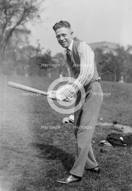 Victor Arden, member of All-Star Trio, a musical combo (baseball), 1919. Creator: Bain News Service.