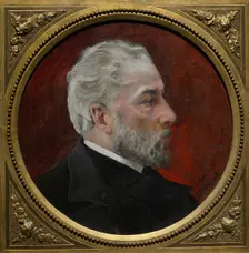 Victor Balaguer Cirera, (1824-1901), Spanish politician and writer, 1888. Creator: Juan Luna Novicio