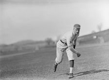 Victor Bickers, Washington Al, at University of Virginia, Charlottesville (Baseball), 1913. Creator: Harris & Ewing