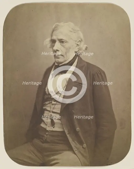 Victor Cousin, 1855-1859. Creator: Nadar.