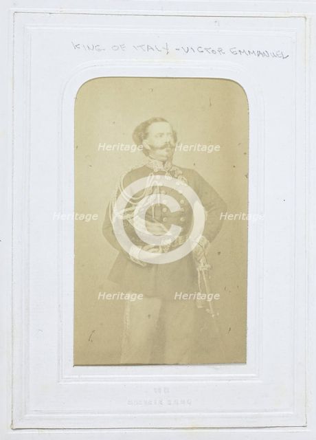 Victor Emmanuel, 1860-69. Creator: Unknown.