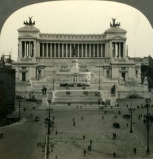 Victor Emmanuel Monuments, Rome's Memorial to United Italy's First King and to Her Unknown Soldier Creator: Unknown