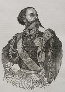 Victor Emmanuel II, (1820-1878), Last King of the Kingdom of Sardinia (1849-1861) and the..., 1871. Creator: Unknown
