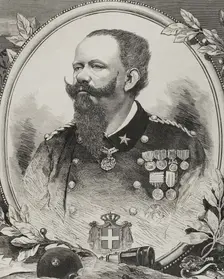 Victor Emmanuel II of Italy, (1820-1878), Sardinia, (1849-1861) and Italy, (1861-1878), 1878. Creator: Bernardo Rico