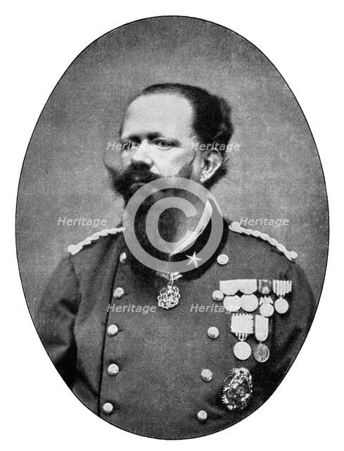 Victor Emmanuel II, King of Italy, (1900). Artist: Unknown