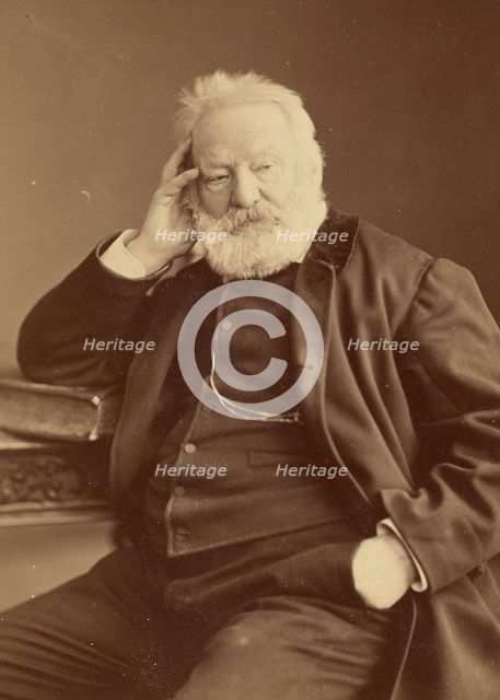 Victor Hugo, 1872-1885. Creator: Nadar.