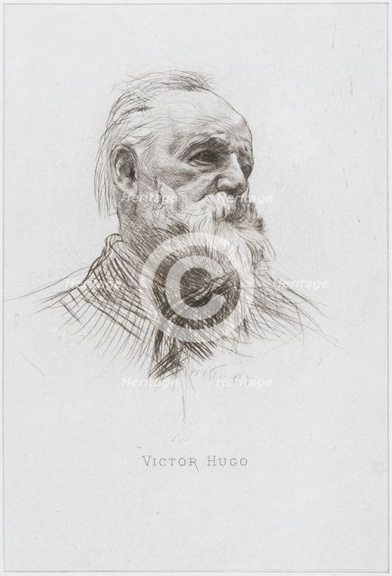 Victor Hugo, 1884. Artist: Rodin, Auguste (1840-1917)