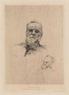 Victor Hugo, 1886. Creator: Rodin, Auguste (1840-1917)
