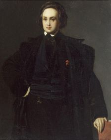 Victor Hugo, 1839. Creator: Louis Candide Boulanger