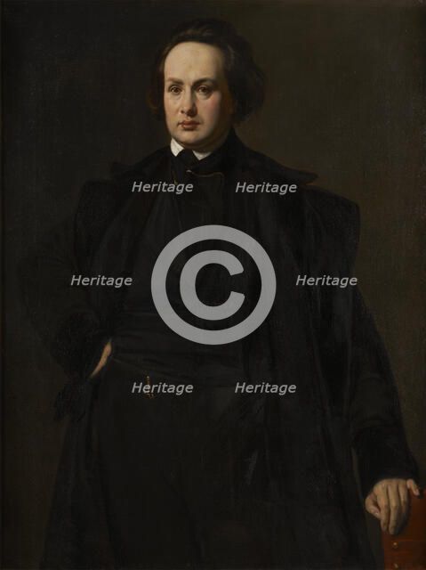 Victor Hugo, 1839. Creator: Louis Candide Boulanger.