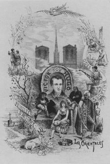 Victor Hugo, 19th century. Creator: Pierre Teyssonnières