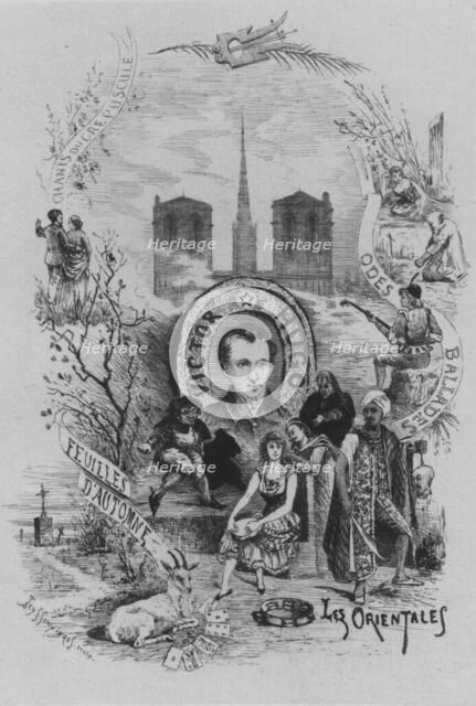 Victor Hugo, 19th century.  Creator: Pierre Teyssonnières.