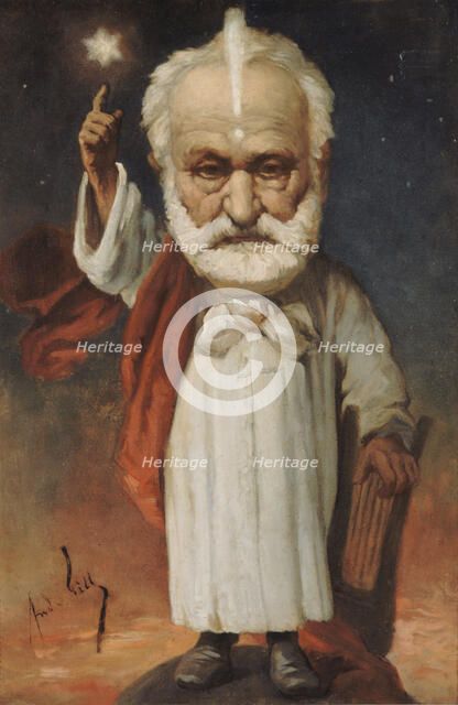 Victor Hugo. Creator: Andre Gill.