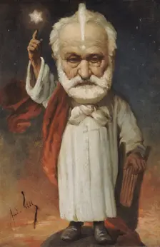 Victor Hugo. Creator: Andre Gill