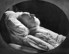 Victor Hugo, French author, on his deathbed, 22nd May 1885
