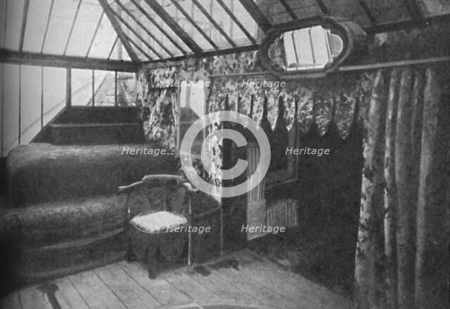 'Victor Hugo's study at Hauteville House - The Room in Which Les Miserables Was Written', c1925. Artist: Unknown.