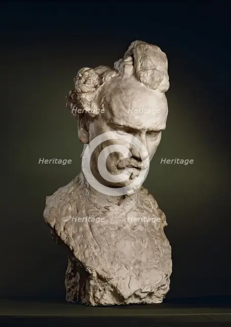 Victor-Henri Marquis de Rochefort-Luçay, before 1897. Creator: Auguste Rodin.