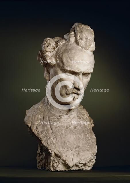 Victor-Henri Marquis de Rochefort-Luçay, before 1897. Creator: Auguste Rodin.