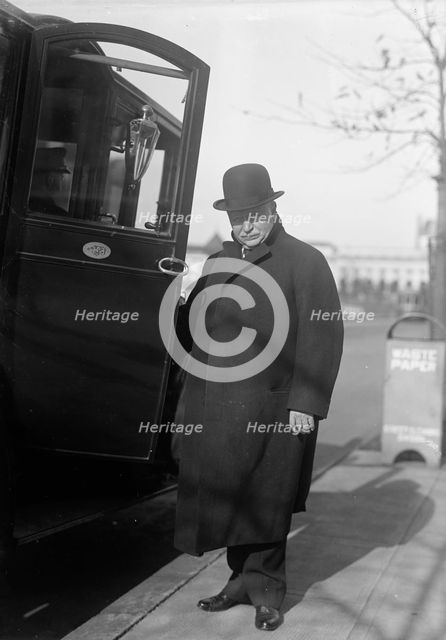 Victor L. Berger, Rep. from Wisconsin, 1913. Creator: Harris & Ewing.