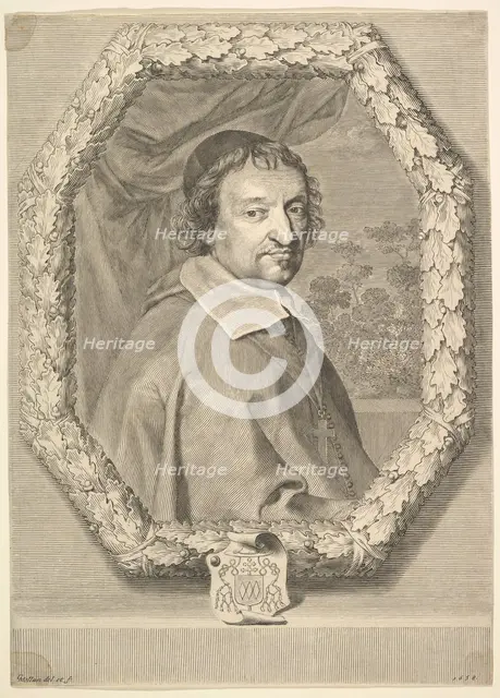 Victor le Bouthillier, 1658. Creator: Claude Mellan.
