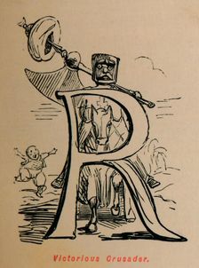 Victorious Crusader c1860, (c1860). Artist: John Leech