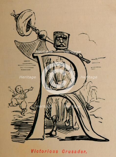 'Victorious Crusader', c1860, (c1860). Artist: John Leech.