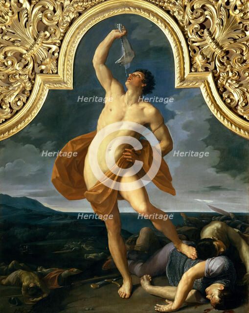 Victorious Samson, 1614-1616. Creator: Reni, Guido (1575-1642).