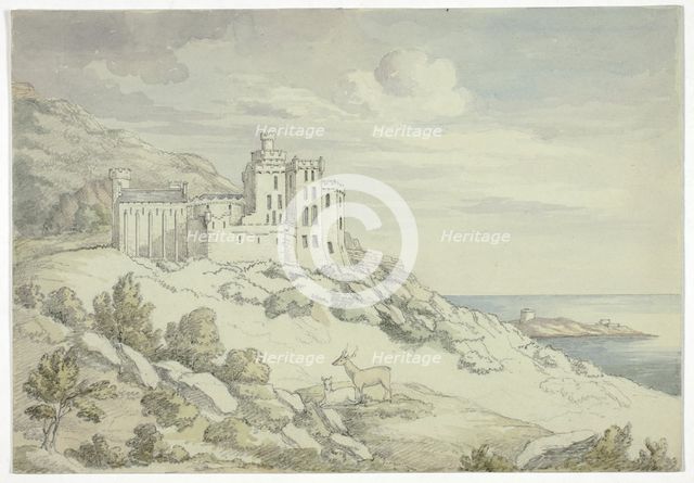 Victoria Castle, 1843. Creator: Elizabeth Murray.