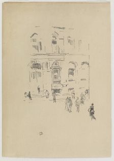 Victoria Club, 1879 and 1887. Creator: James Abbott McNeill Whistler