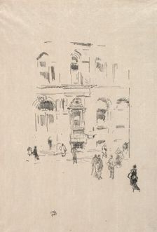 Victoria Club, 1879. Creator: James McNeill Whistler (American, 1834-1903)