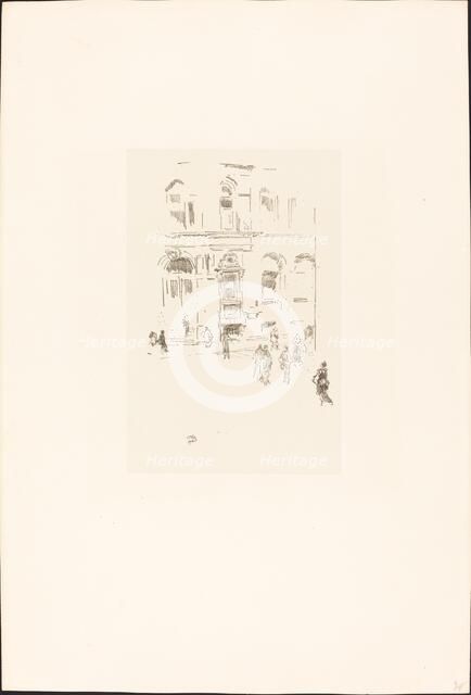 Victoria Club, 1879/1887. Creator: James Abbott McNeill Whistler.