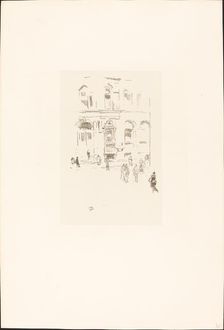 Victoria Club, 1879/1887. Creator: James Abbott McNeill Whistler