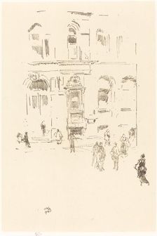 Victoria Club, 1879/1887. Creator: James Abbott McNeill Whistler