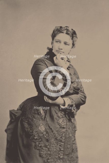 Victoria Claflin Woodhull (1838-1927) , ca 1872.