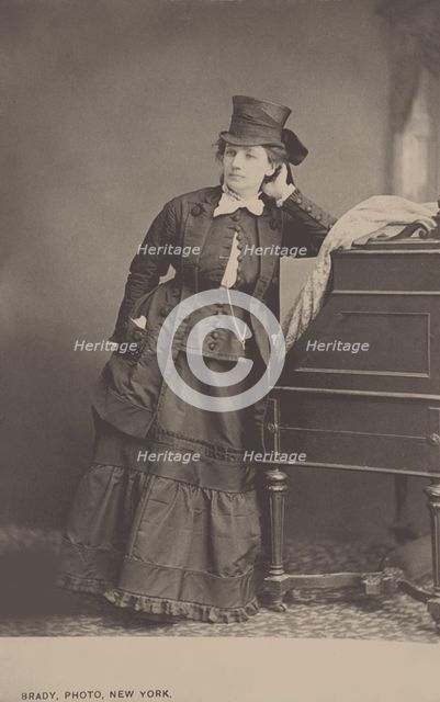 Victoria Claflin Woodhull (1838-1927) , Between 1866 and 1873.