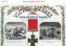 Victoria Cross, British award for gallantry, 1857