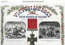 Victoria Cross, British award for gallantry, 1857