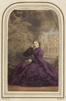 Victoria, Crown Princess of Germany, Princess Royal of Great Britain, about 1860-1861. Creator: Camille Silvy