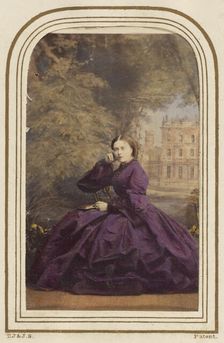 Victoria, Crown Princess of Germany, Princess Royal of Great Britain, about 1860-1861. Creator: Camille Silvy