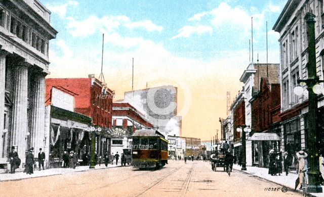 Victoria Avenue, Fort William (Thunder Bay), Ontario, Canada, c1900s. Artist: Unknown