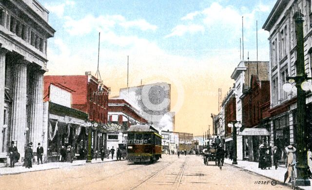 Victoria Avenue, Fort William (Thunder Bay), Ontario, Canada, c1900s. Artist: Unknown