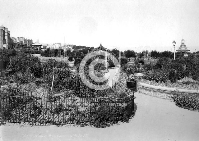 Victoria Gardens, Broadstairs, Kent, 1892-1910. Artist: Unknown