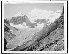 Victoria Glacier with Mts. Lefroy and Victoria, Alberta, c1902. Creator: Unknown