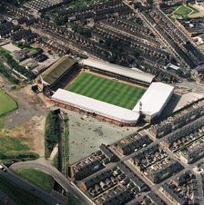 Victoria Ground, Stoke-on-Trent, 1992. Artist: Aerofilms