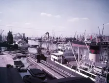 Victoria Dock, London, c1955. Creator: Arthur Charles Kirby Ware