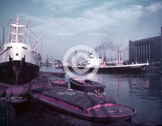 Victoria Dock, London, c1955. Creator: Arthur Charles Kirby Ware.