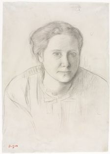 Victoria Dubourg, c. 1866. Creator: Edgar Degas (French, 1834-1917)